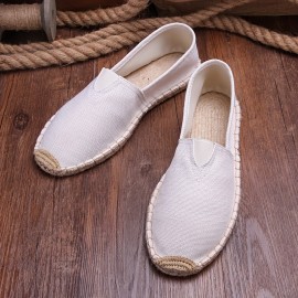 Men's Espadrilles Loafer Shoes, Casual Slip-on Shoes, Comfortable Walking Shoes