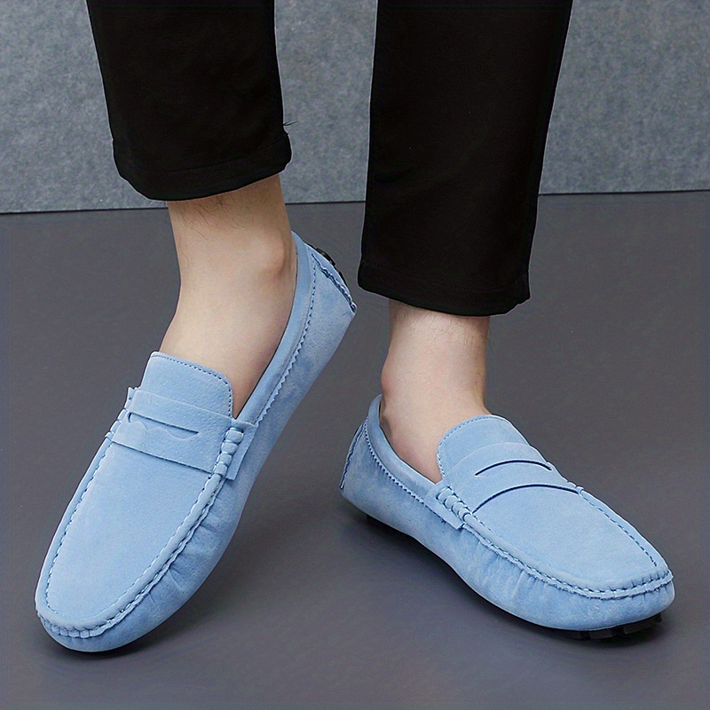 mens moccasins penny loafer shoes driving shoes comfy non slip slip on shoes mens footwear all seasons details 21