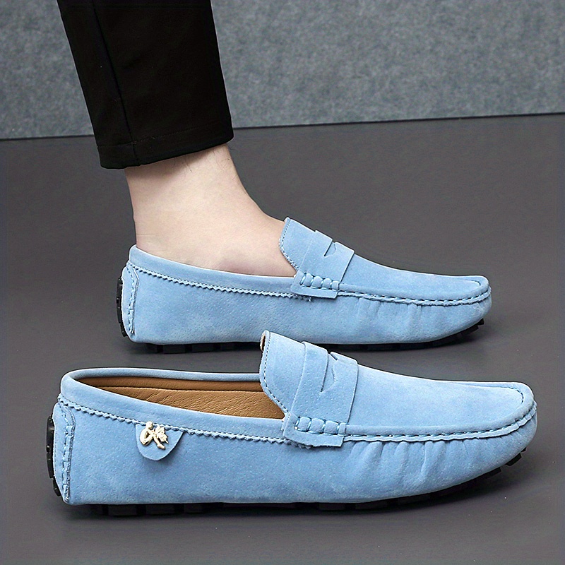 mens moccasins penny loafer shoes driving shoes comfy non slip slip on shoes mens footwear all seasons details 23