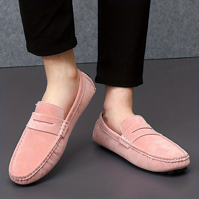 mens moccasins penny loafer shoes driving shoes comfy non slip slip on shoes mens footwear all seasons details 29